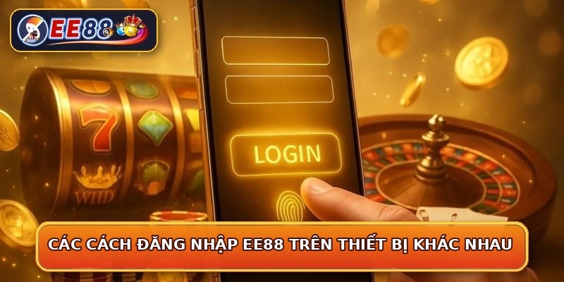 Các cách đăng nhập EE88 trên thiết bị khác nhau