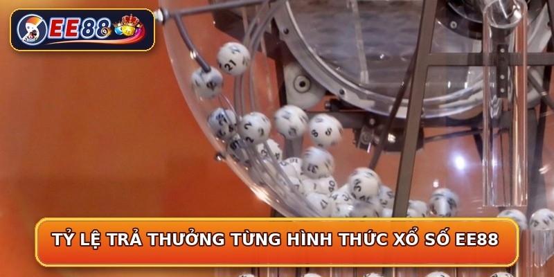 Tỷ lệ trả thưởng từng hình thức xổ số EE88